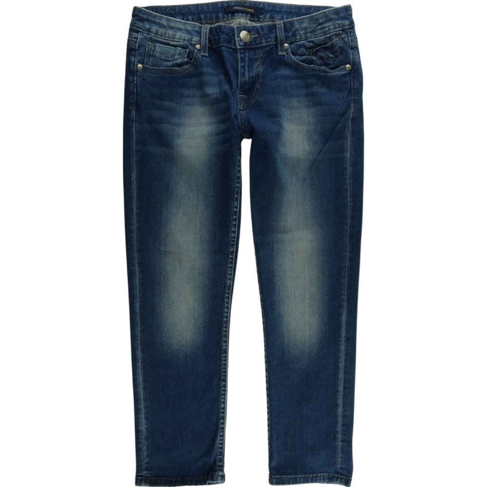 Vigoss Studio Crop Capri Jean 9/10 30 Stretch B592